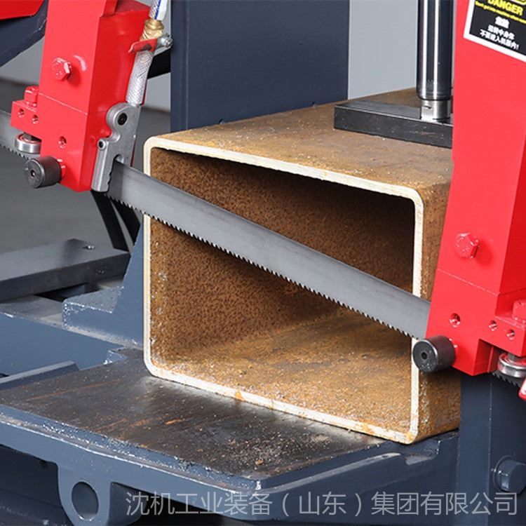 锯床厂家直销GB4230金属锯床  切割300毫米方管液压切割双立柱锯床