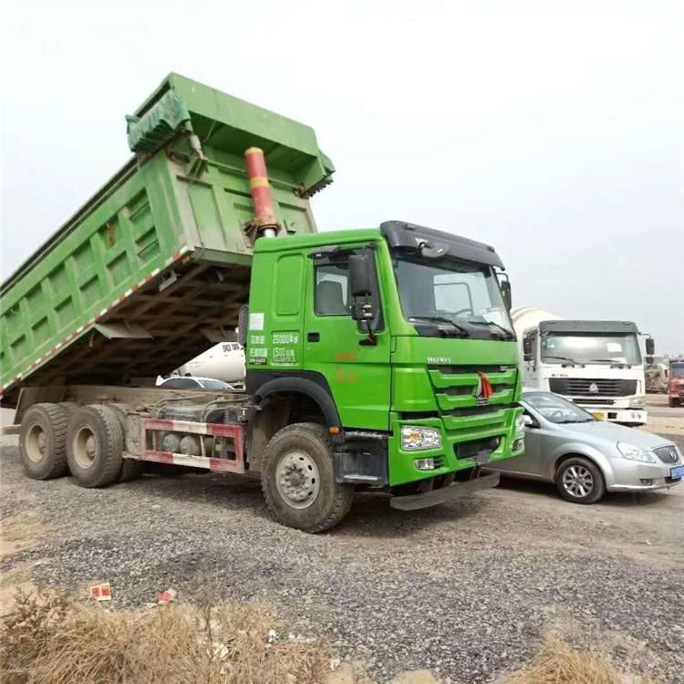 二手自卸车 豪沃牌7米3环保型带自动篷布自卸车 手续齐全可分期