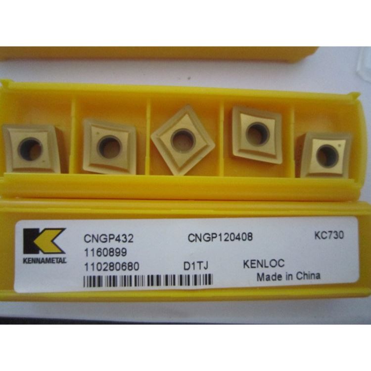 肯纳数控刀片代理CNGP120404 KC5410加工铝合金