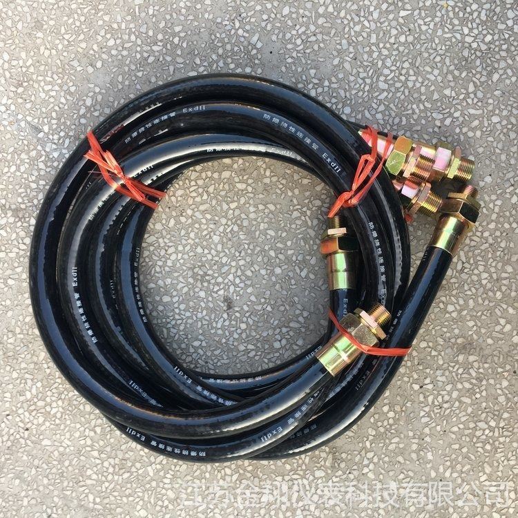 厂家热销DN32X700防爆挠性连接管 1寸2防爆穿线管 橡胶金属软管