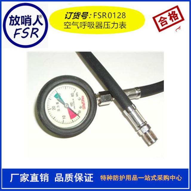 放哨人品牌FSR0128  呼吸器压力表 空气呼吸器压力表 空气呼吸器高压表 压力表