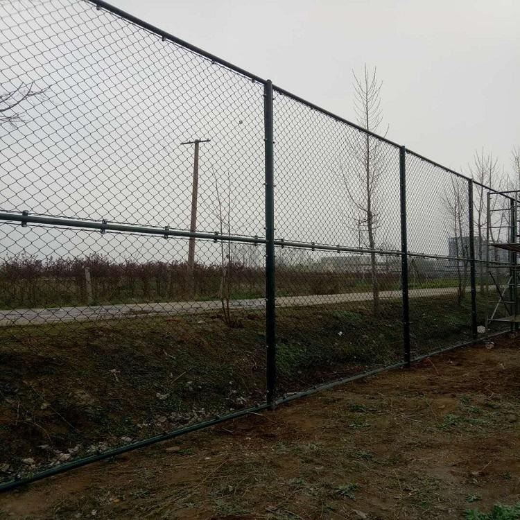 球场防护网 德兰钢筋式篮球场防护网 操场护栏网 厂家供应