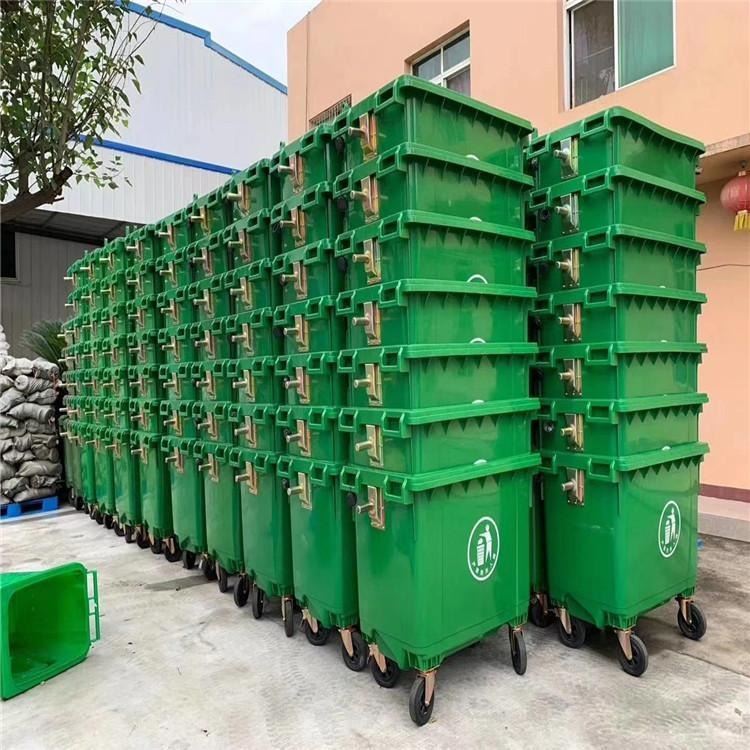 西藏环卫塑料垃圾桶  大型塑料垃圾桶  挂桶垃圾桶  660L塑料垃圾桶  垃圾桶生产厂家
