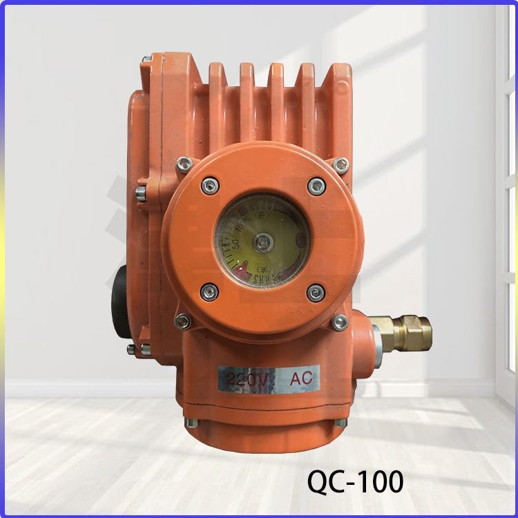 精小型执行器电动头 水泥厂用可配蝶阀球阀 QC-100(NBQ-100 DL-100 SCL-100) 津上伯纳德